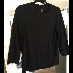 41 Hawthorne L Black Sweater